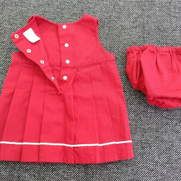 Gymboree JARDIN FRANCAISE Embroidered Red Dress - Picture 2 of 4